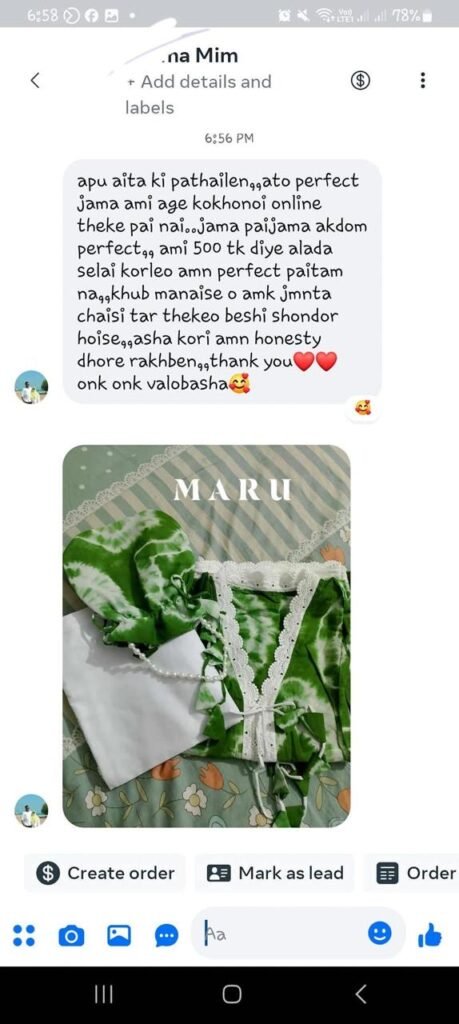 Maru Batik 2 piece green review