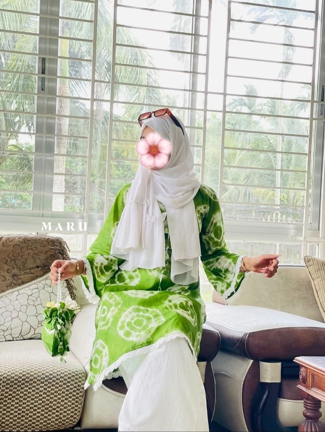 Maru Batik one piece Green